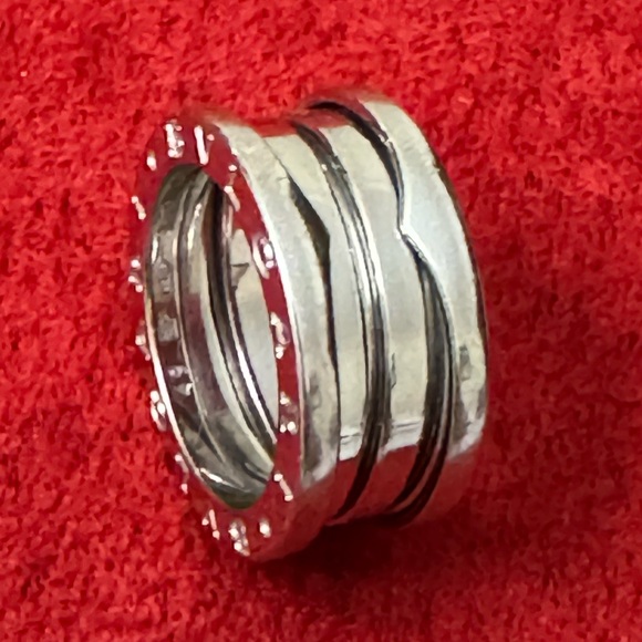 BVLGARI Be zero one Ring K18 white gold - Picture 6 of 6